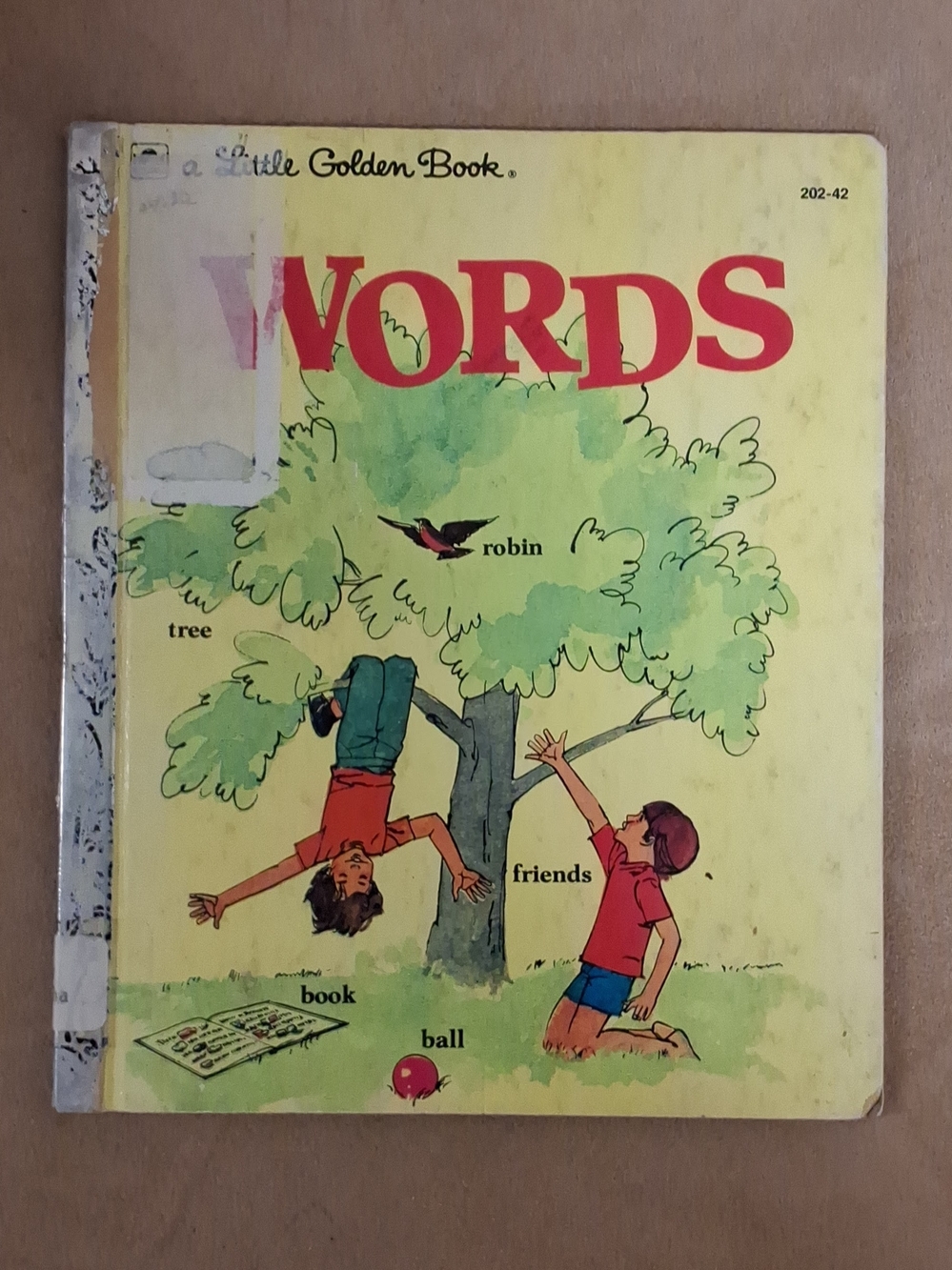 Little Golden Book - Words (Yellow)